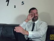 Submissive teen ass railed by huge cock 3/16