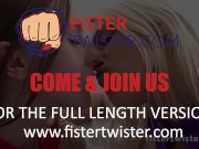 Lesbian Fisting - Big boobed Blanche gets her pierced pussy fist fucked 16/16