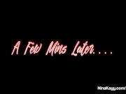 Curvy Babes Nina Kayy & Missy Martinez StrapOn Fuck Pussies! 2/16