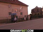 Old granny picked up for hot sex 1/16