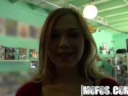 Mofos - Shes A Freak - Backroom Teen Audiophilia starring  Alaina Fox 3/16