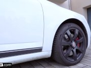 Glamkore - Cherry Kiss fucks her husband and his assistant 1/16