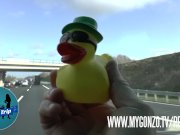 German Lullu Gun gets nailed in a sex van by Dieter Von Stein and Reinhard 1/16