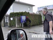 German Lullu Gun gets nailed in a sex van by Dieter Von Stein and Reinhard 16/16