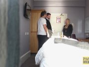 Busty hot Milf rougly fucked by maledom 4/16