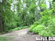 Mofos - Public Pick Ups - Euro Babe Fucked in the Woods starring  Zazie Sky 7/16