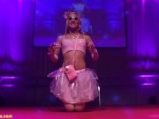 skinny teen doll dancing naked on stage 2/16