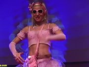 skinny teen doll dancing naked on stage 6/16