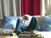 Yanks Blonde Kimber Fingers Her Pussy 3/16