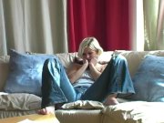 Yanks Blonde Kimber Fingers Her Pussy 4/16