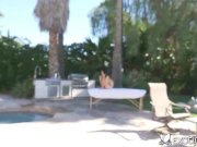 EXOTIC4k Sweet asian pussy massage POUNDED 4/16