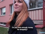 Public Agent Russian redhead takes cash for sex 3/16