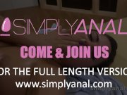 Anal Sex - Cute brunette Nikki Waine takes a creampie in her ass 16/16