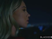 BLACKEDRAW Boyfriend with cuckold fantasy shares his blonde girlfriend 1/16