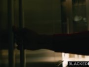 BLACKEDRAW Boyfriend with cuckold fantasy shares his blonde girlfriend 3/16