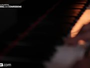 Christiana Cinn cheats on her Husband with a piano player 2/16