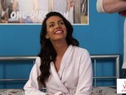 Voyeur lingerie babe instructs guy to jerkoff 4/16