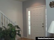 Hot Horny Housewife Charlee Chase Meets & Bangs the Plumber! 2/16