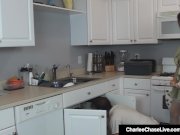 Hot Horny Housewife Charlee Chase Meets & Bangs the Plumber! 4/16