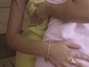 Eve Angel and Adriana Russo have hot sex in a sauna 8/16