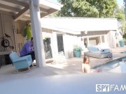 SPYFAM Step dad SPIES on masturbating step daughter 4/16