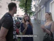 HITZEFREI German blonde teen fucks a stranger 4/16