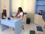 Romanian Stunner Babe Cinthia Doll Masturbates during the SuperBowl 2/16