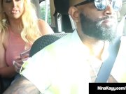 Curvy Nympho Nina Kayy Rides Big Black Cock With Boober App! 3/16