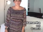 Thick brunette amateur gets ass fucked deep 1/16