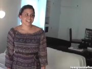 Thick brunette amateur gets ass fucked deep 3/16