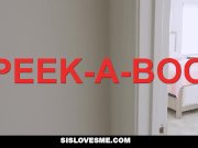 SisLovesMe - Hot Latina Stepsis Fucked by Stepbro 1/16