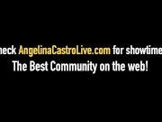 Cuban Princess Of Porn Angelina Castro Fucks Ebony Maserati! 1/16
