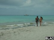 BLACKED Hot Spanish Model Hooks Up With BBC On Spring Break In Ibiza 2/16