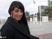 BANG Real MILFs - Latina Mercedes Carrera gives a sloppy bj 3/16