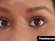 Young Black Beauty Jenna Foxx Spreads Legs In Hot Lingerie! 7/16