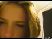 Taking my petite ex girlfriend to poundtown and cumming on her tits 9/16