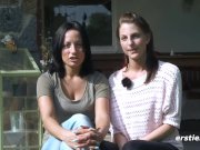 Mia and Sara Outdoor Lesbian Sex 4/16