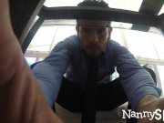 NANNYSPY Exhibitionist Nanny Lena Paul dripping CREAMPIE 1/16