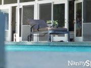 NANNYSPY Exhibitionist Nanny Lena Paul dripping CREAMPIE 8/16