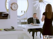 TUSHY Assistant Makes Her Boss Work For Anal 3/16