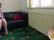 Fully tattooed subslut Piggy Mouth slammed by rough dom 3/16