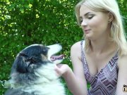 Grandpa gets to fuck a young tight virgin pussy and gets a blowjob 6/16