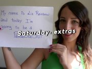 Blindfolded sub Liz Rainbow choked and destroyed by Pascal 1/16