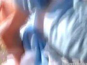 Busty brunette girlfriend dresses up and gets fucked outdoors 14/16