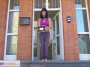 Fitness Rooms Sex Yoga for big tits Asian lesbian 1/16