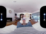 BaDoinkVRcom Son's Teen GF Whitney Wright Fucks You For Car Ride 4/16