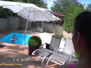 massage surprise for pool boy 6/16