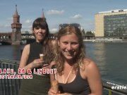 Black and Lindsey Lick Ice Cream then Each other 2/16