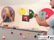 Brooke plays sexy billiards with Van's balls 3/16