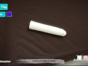 Big-tits girl have solo pleasure in the mobile game 12/16